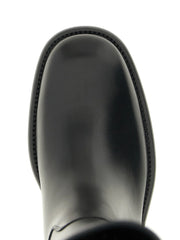 Burberry Black Calfskin Over The Knee - EU37/US7