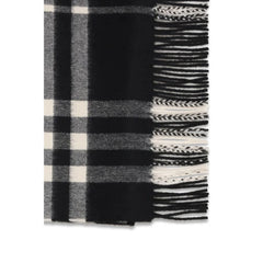 Burberry Black Cashmere Scarf