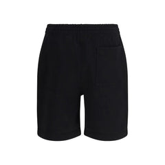Burberry Black Cotton Bermuda Shorts