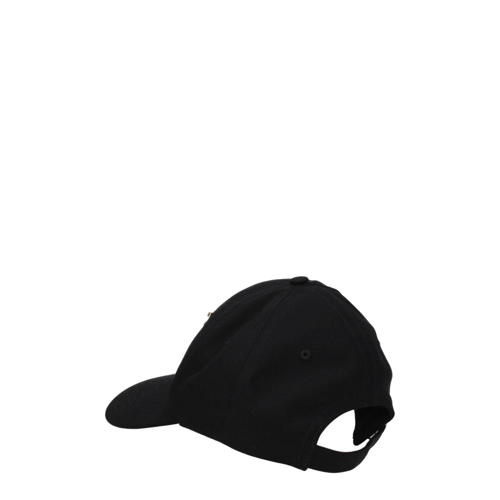 Burberry Black Cotton Caps (Baseball Hat) - Baseball Caps