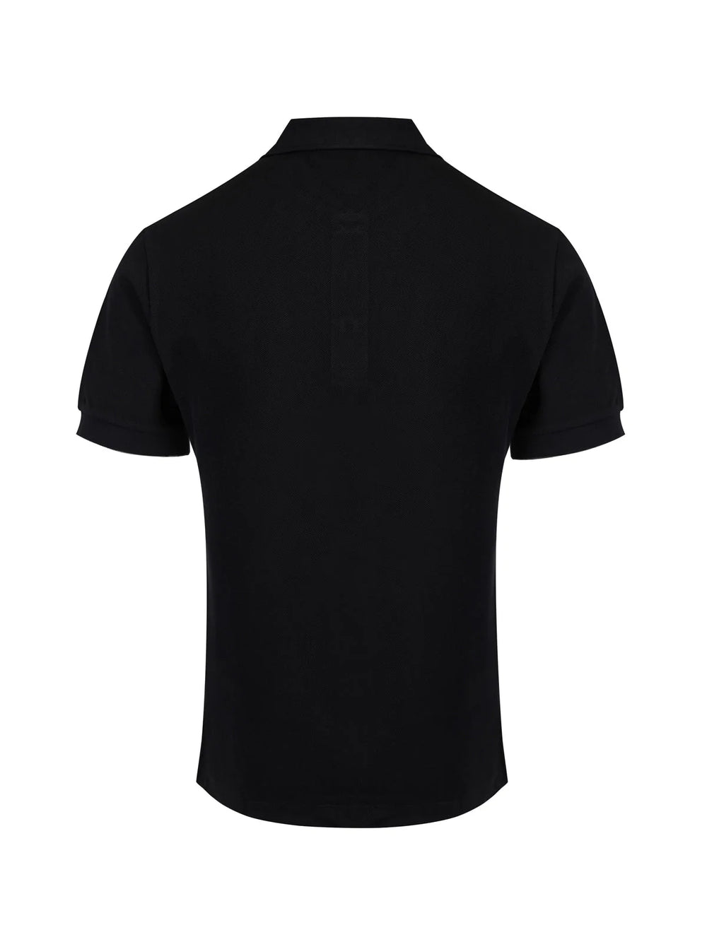 Burberry Black Cotton Collared Polo Shirt - Polos