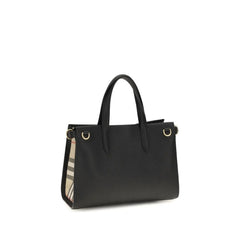 Burberry Black Cotton Handbag