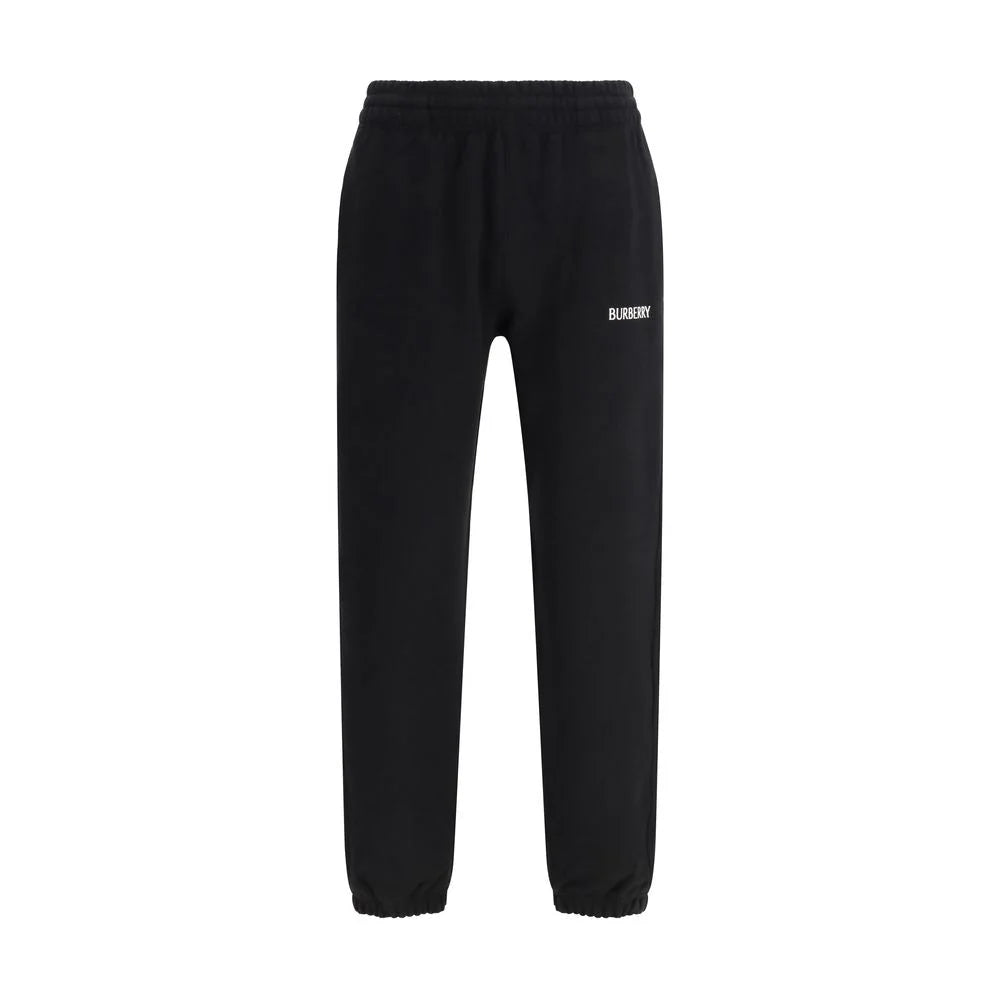 Burberry Black Cotton Joggers (Workout Pants) - XL