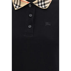 Burberry Black Cotton Polo Shirt - XS