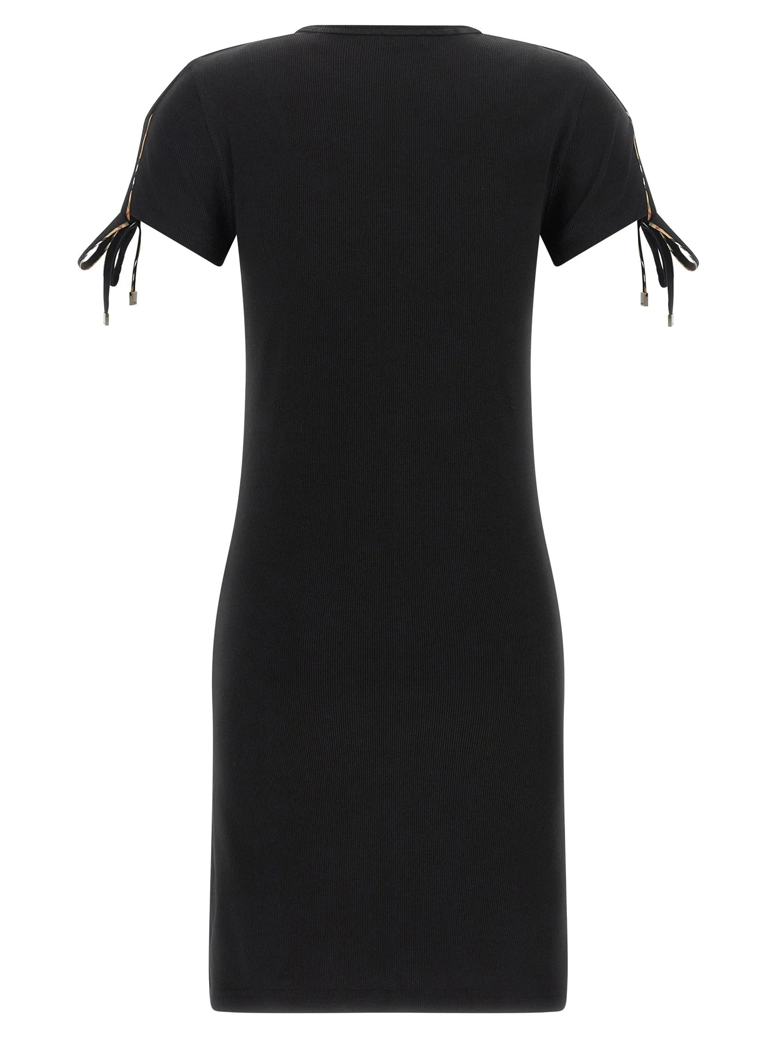 Burberry Black Cotton Short Dress