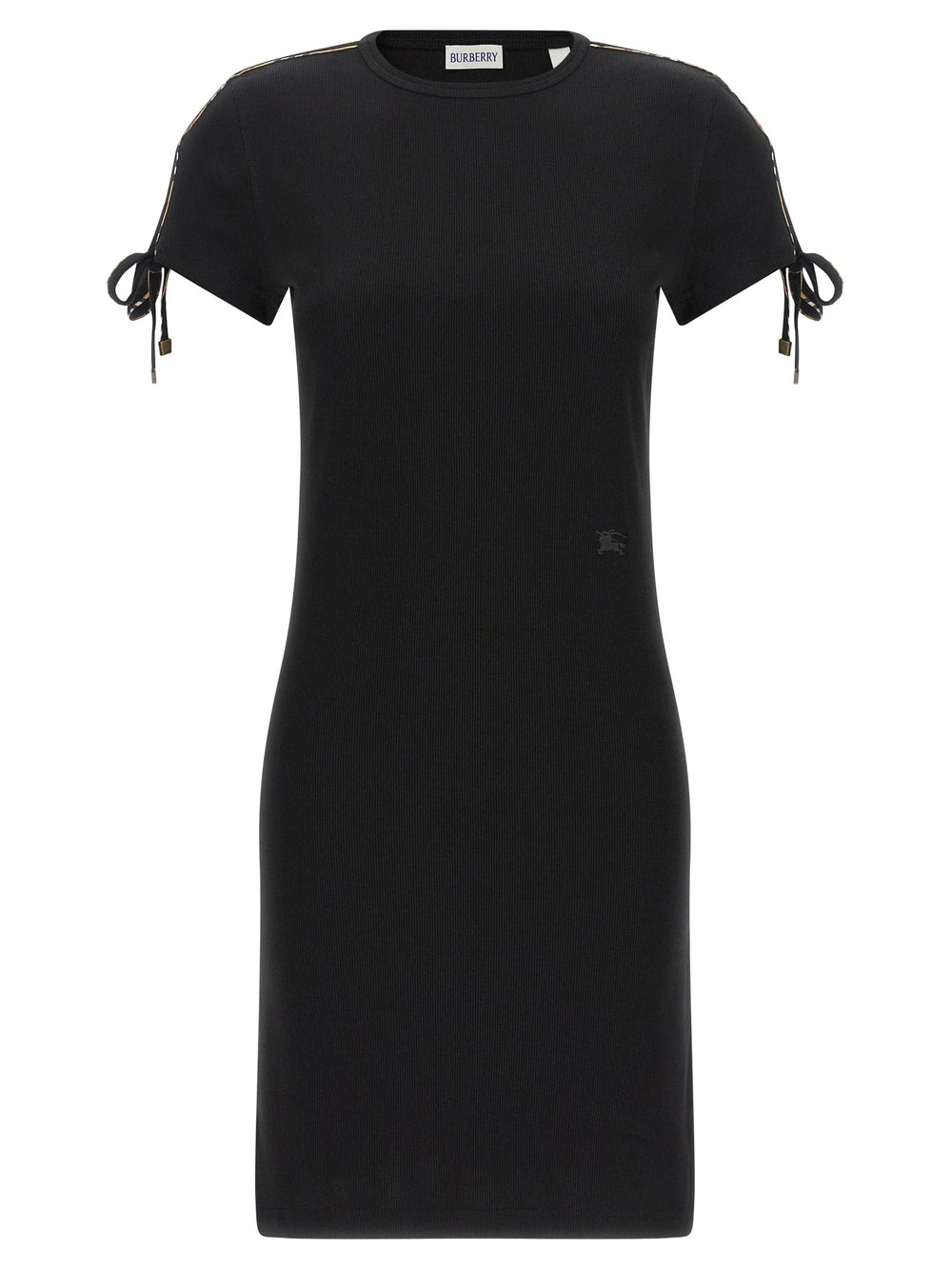 Burberry Black Cotton Short Dress