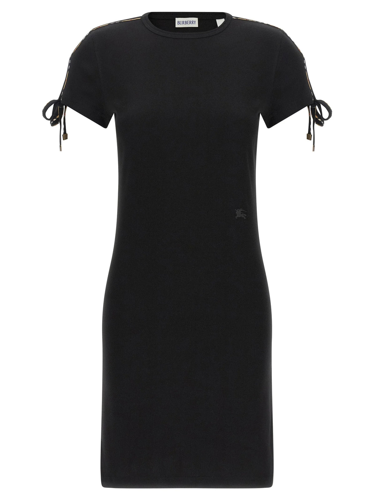 Burberry Black Cotton Short Dress