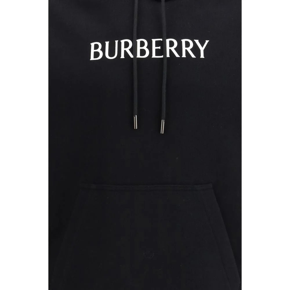 Burberry Black Cotton Sweatshirt