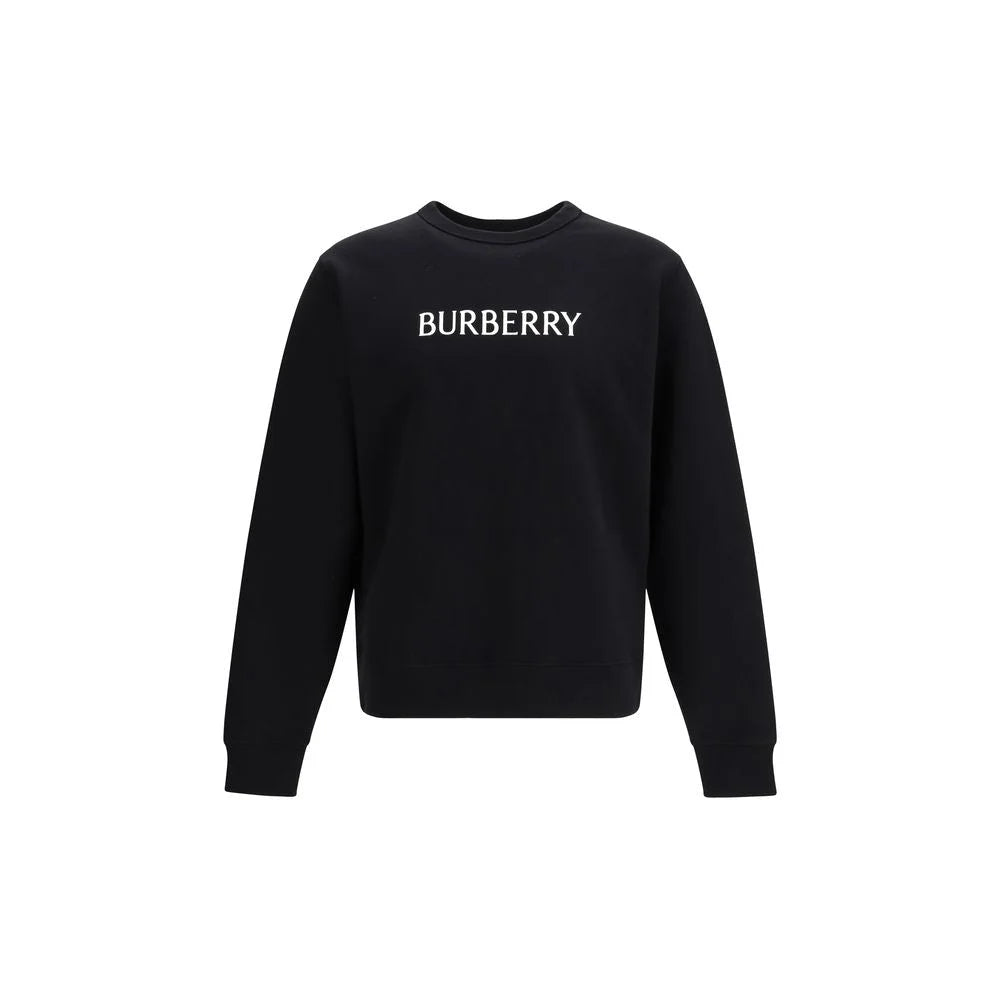 Burberry Black Cotton Sweatshirt