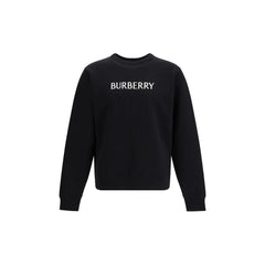 Burberry Black Cotton Sweatshirt