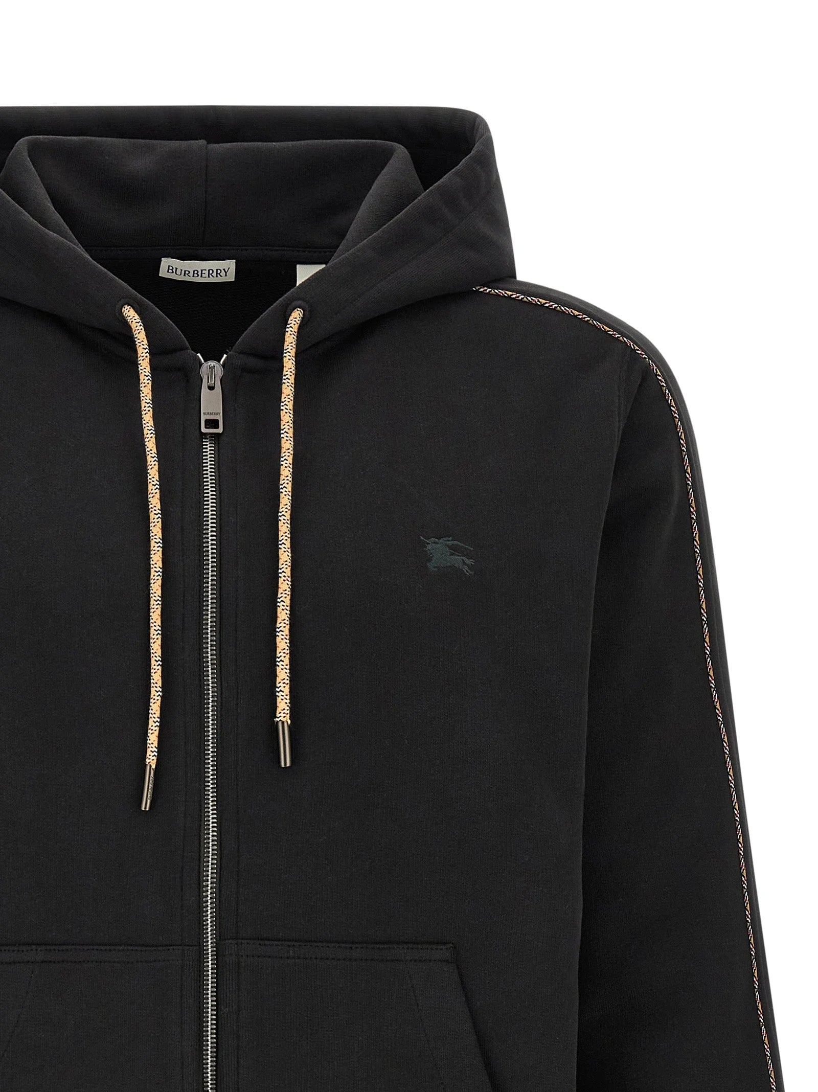 Burberry Black Cotton Sweatshirt