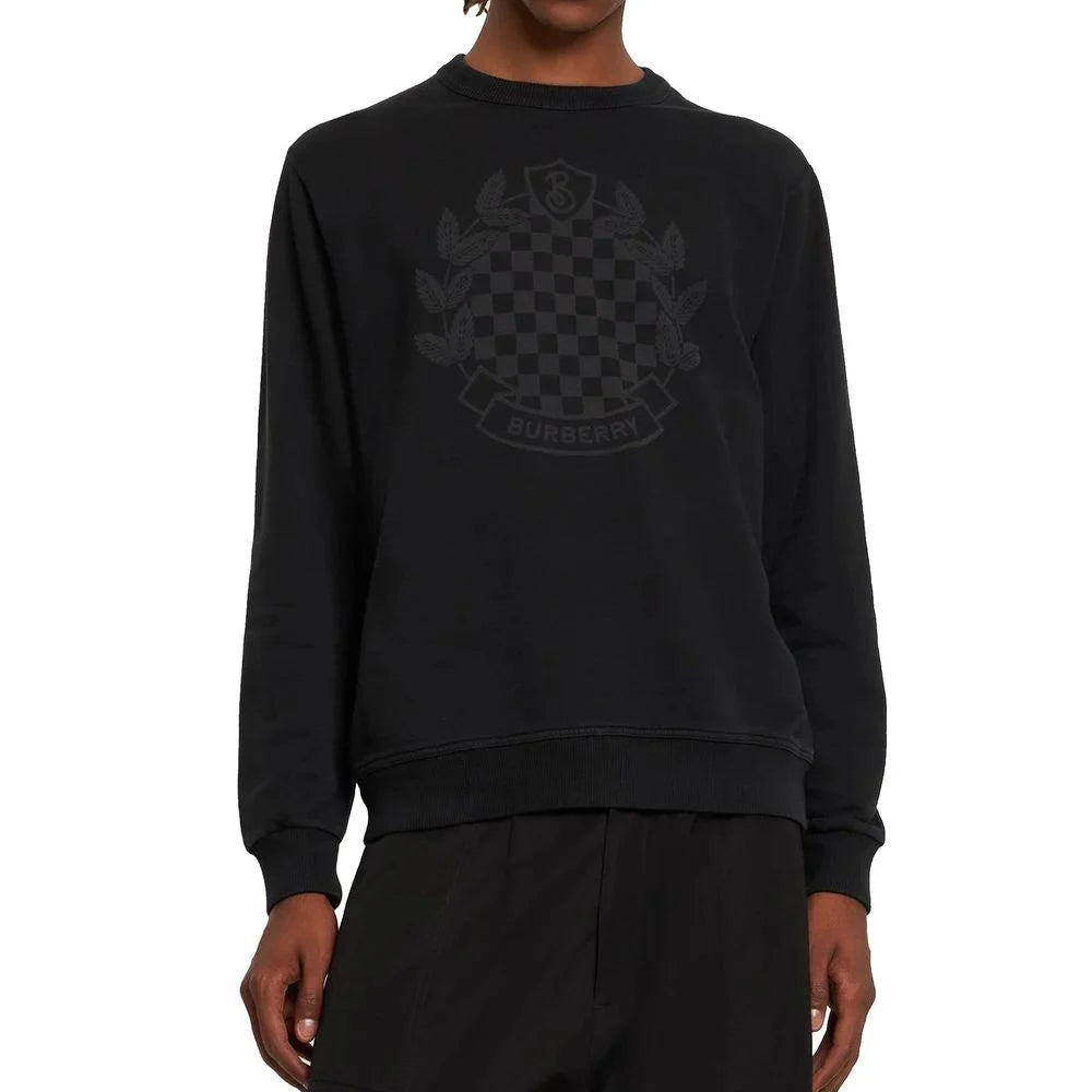 Burberry Black Cotton Sweatshirt - L
