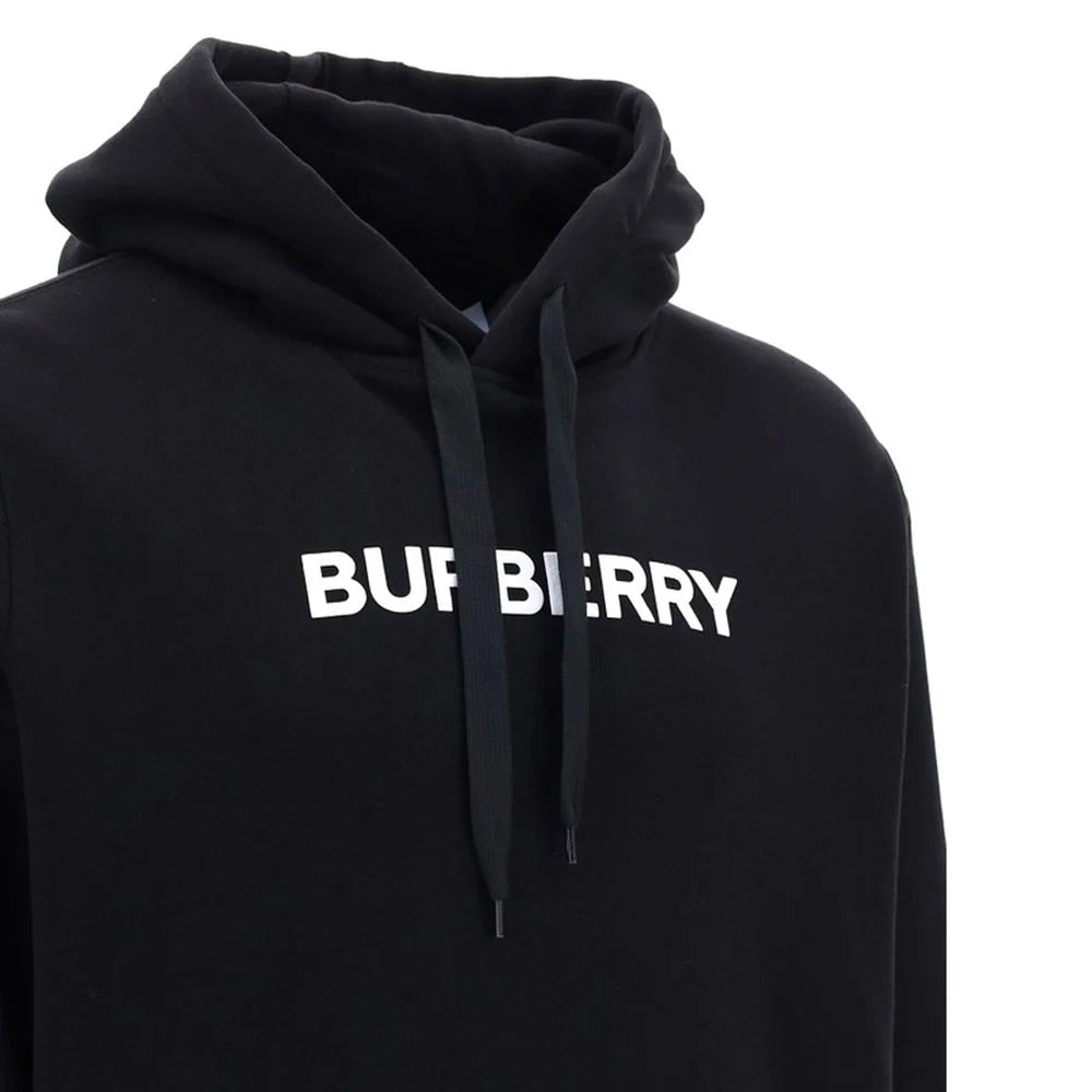 Burberry Black Cotton Sweatshirt - L