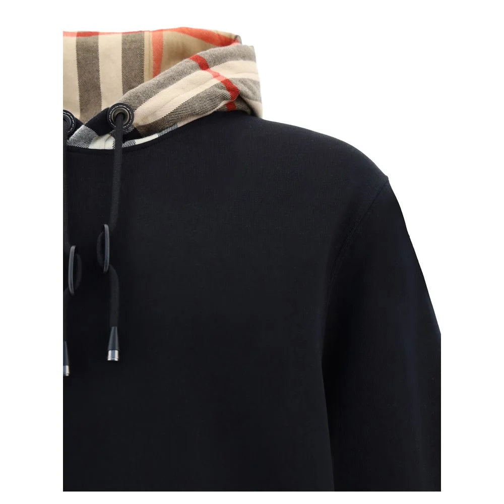 Burberry Black Cotton Sweatshirt - M