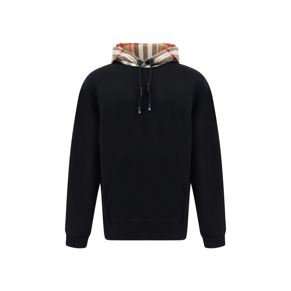 Burberry Black Cotton Sweatshirt - M