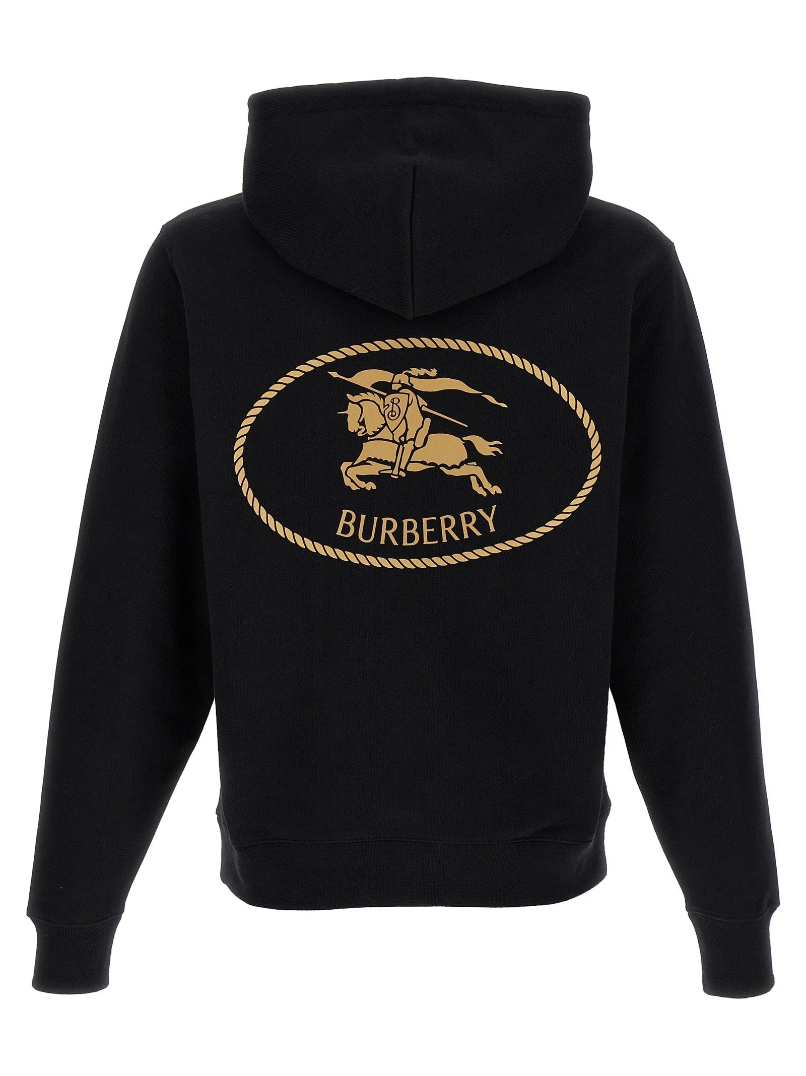 Burberry Black Cotton Sweatshirt - S