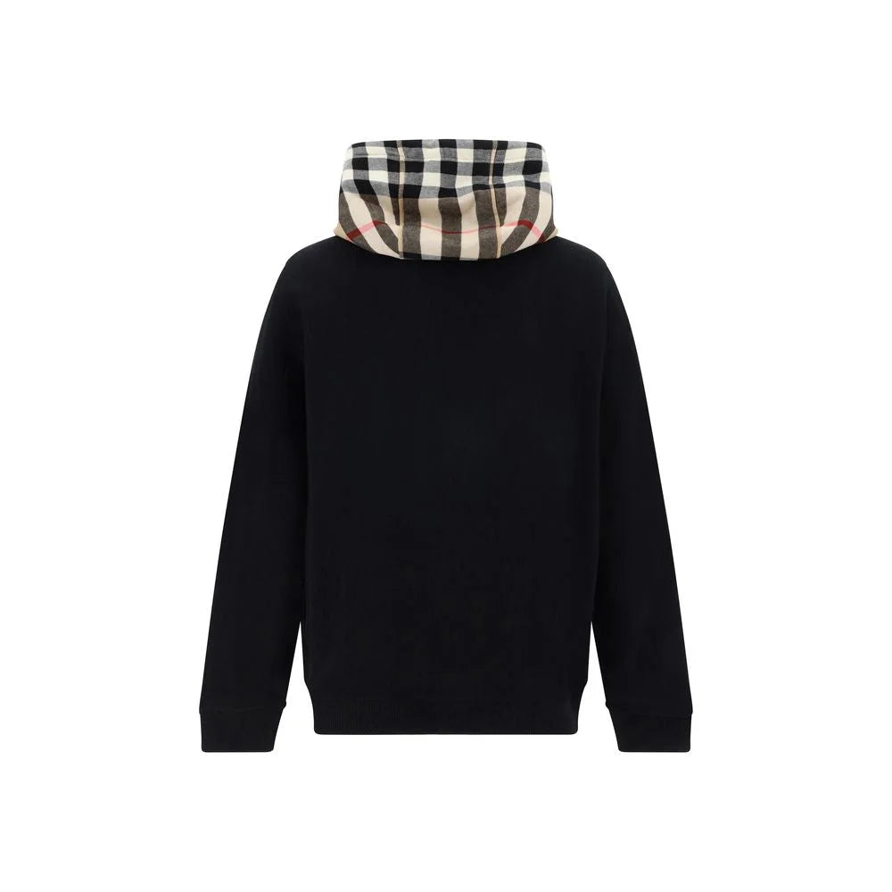 Burberry Black Cotton Sweatshirt - XL