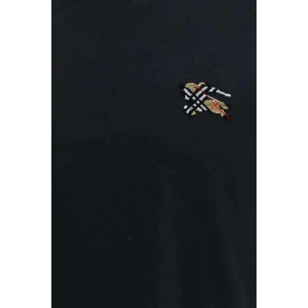 Burberry Black Cotton T-Shirt