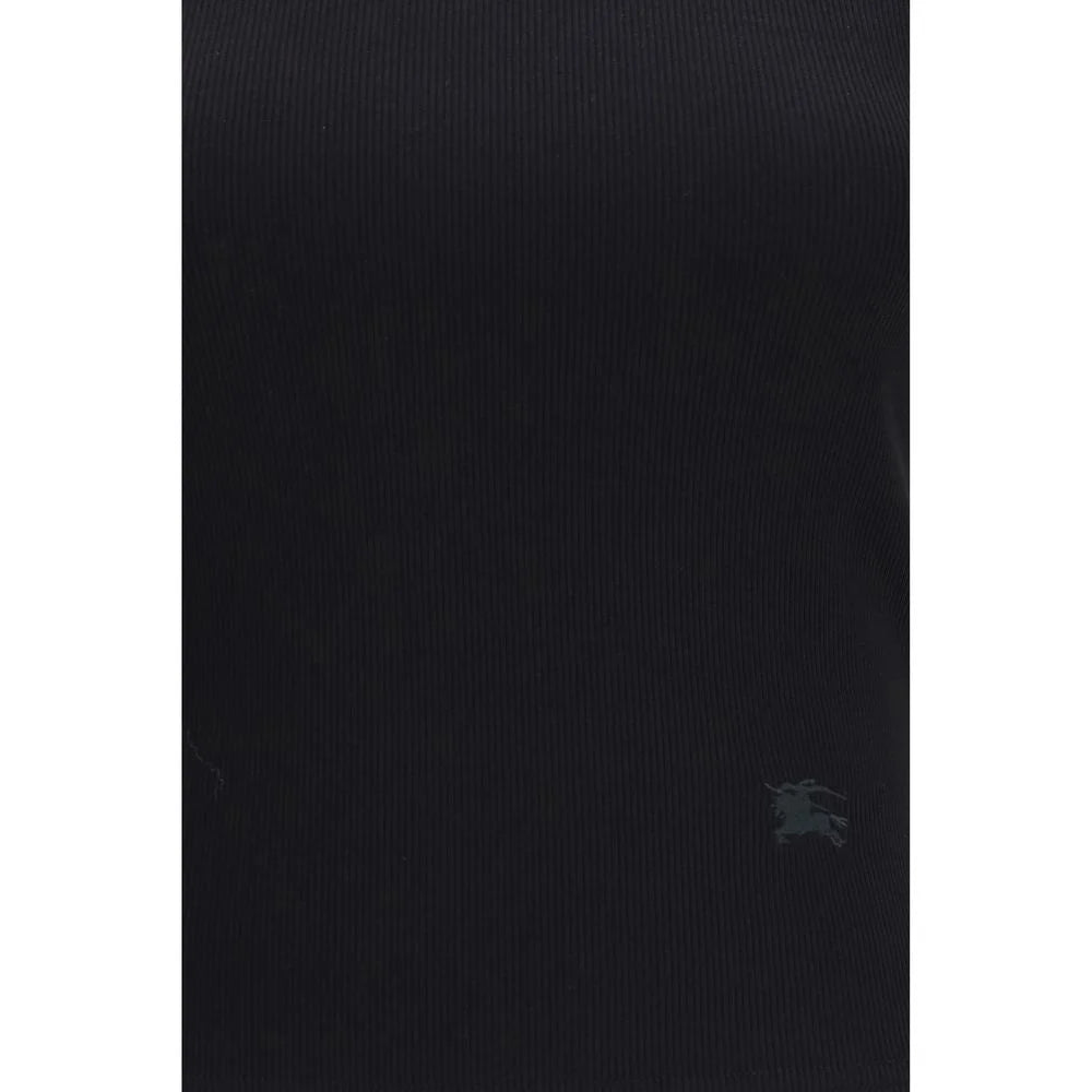 Burberry Black Cotton T-Shirt