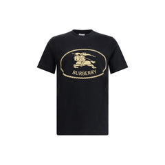 Burberry Black Cotton T-Shirt