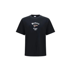 Burberry Black Cotton T-Shirt