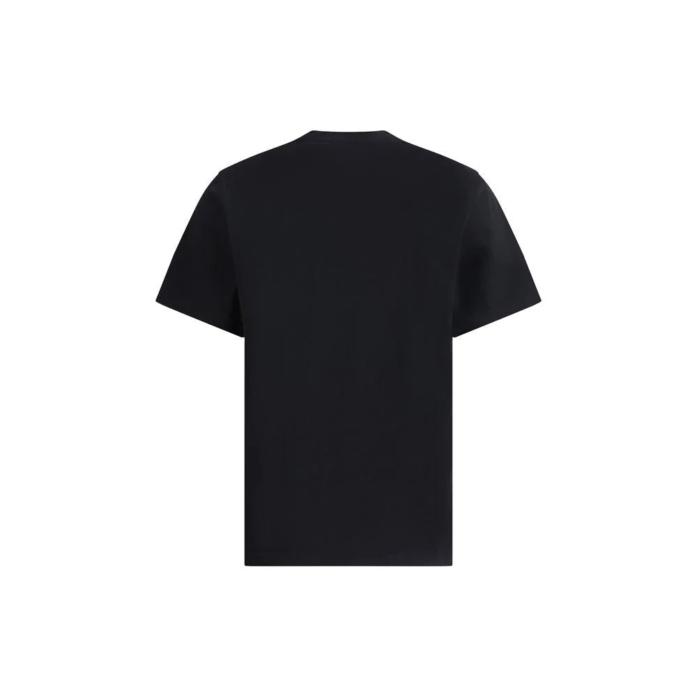 Burberry Black Cotton T-Shirt - L