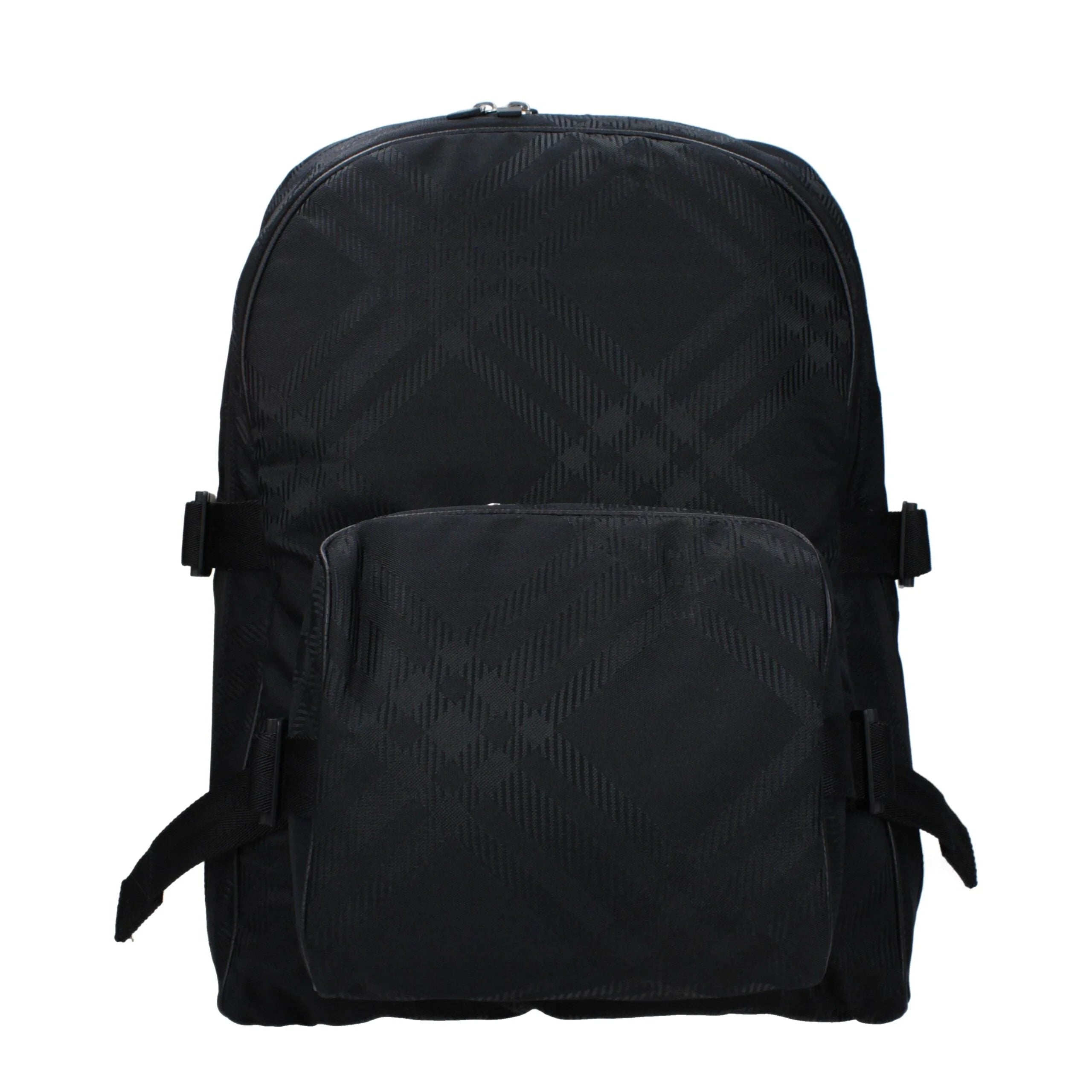 Burberry Black Fabric Backpacks