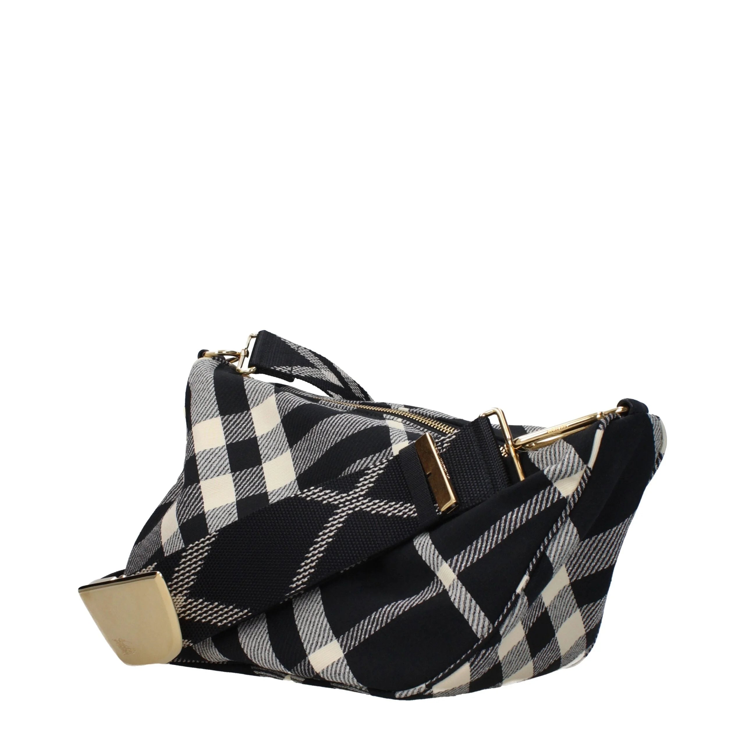 Burberry Black Fabric Crossbody Bags