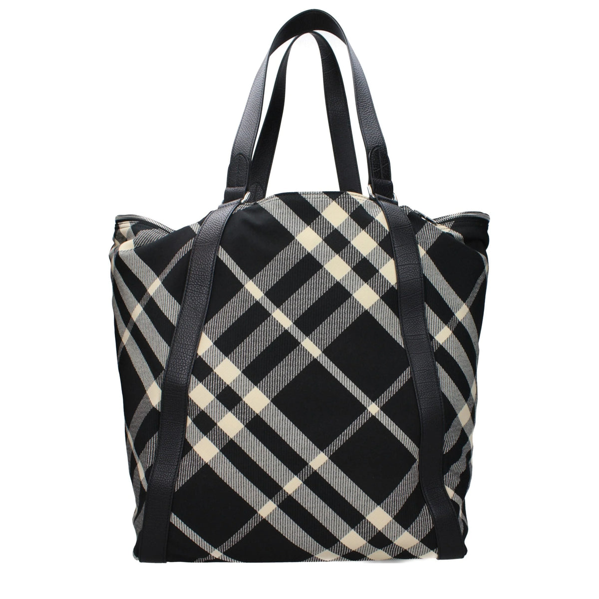 Burberry Black Fabric Shoulder Bags - Shoulder Bags