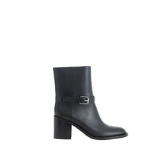 Burberry Black Leather Boot - Boots