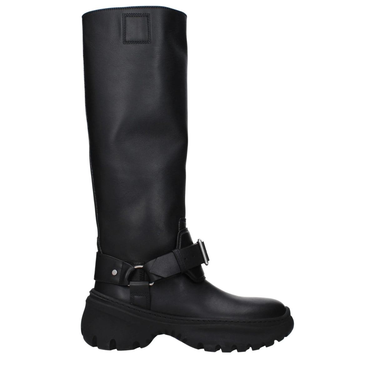 Burberry Black Leather Boots