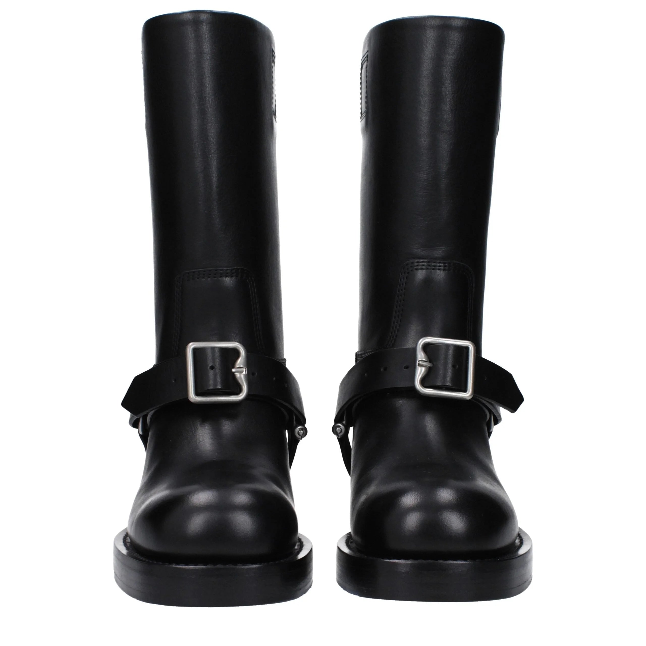 Burberry Black Leather Boots