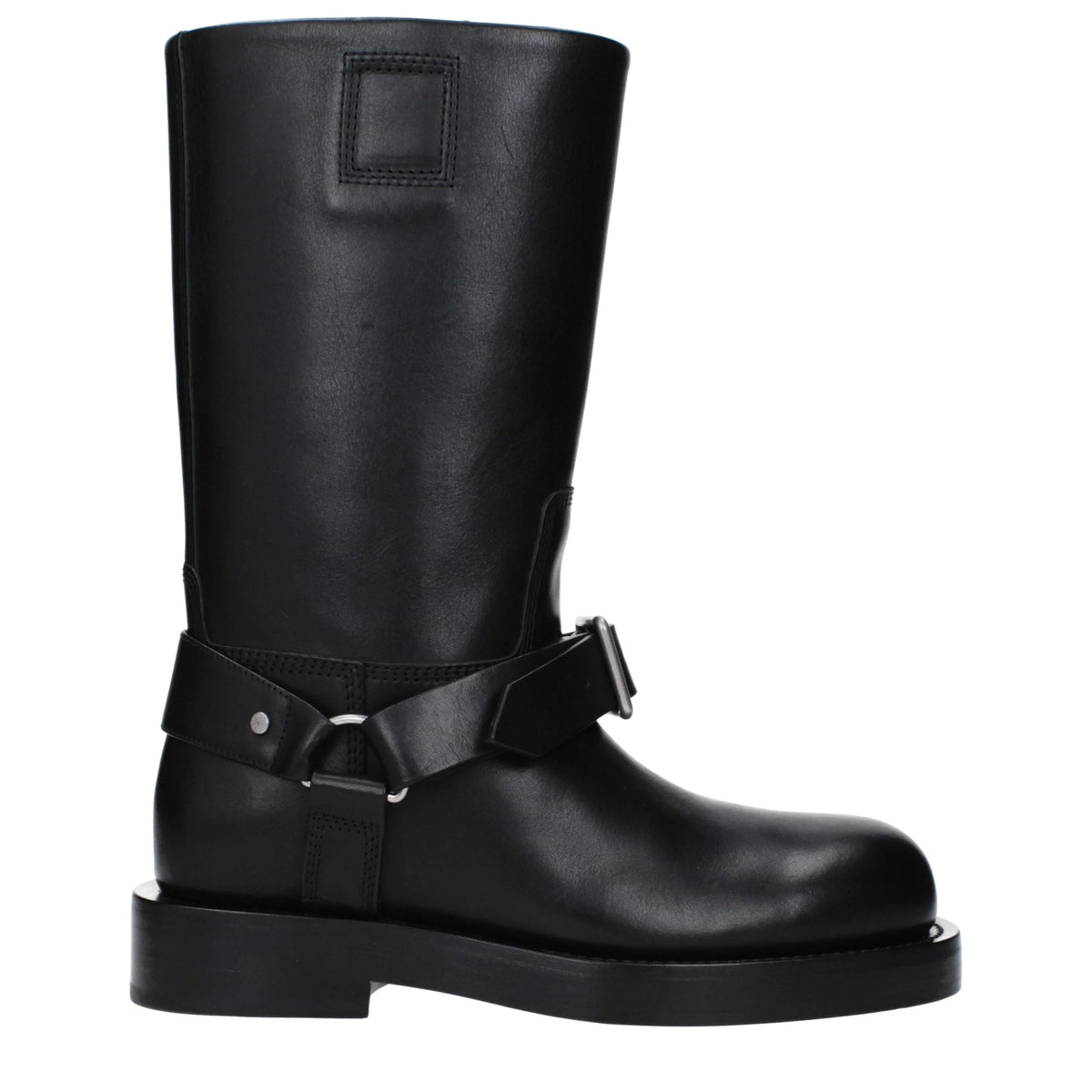 Burberry Black Leather Boots