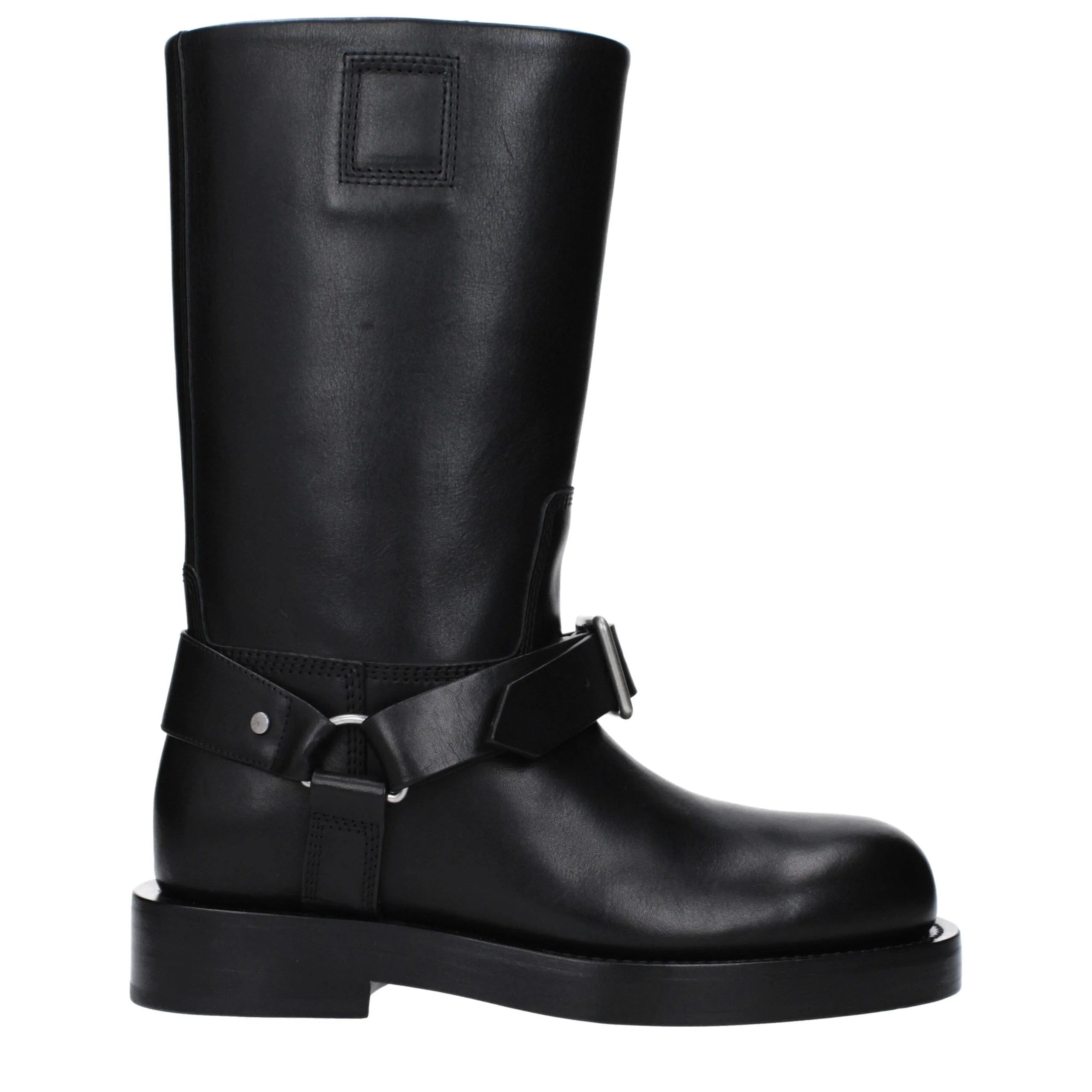 Burberry Black Leather Boots