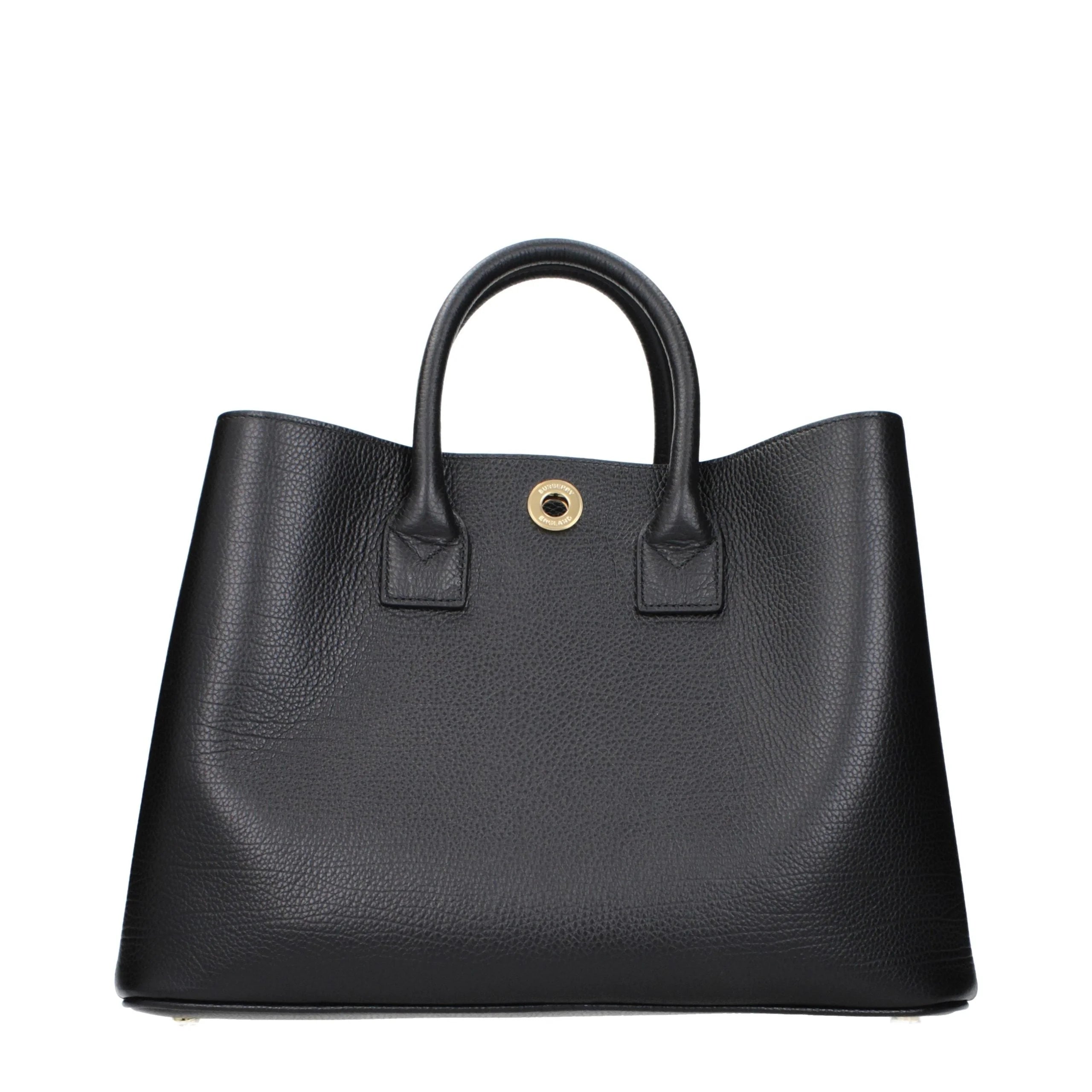 Burberry Black Leather Handbag