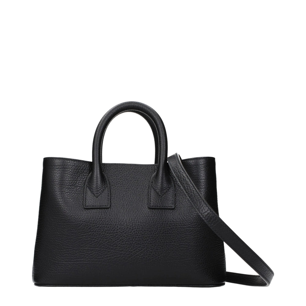 Burberry Black Leather Handbag