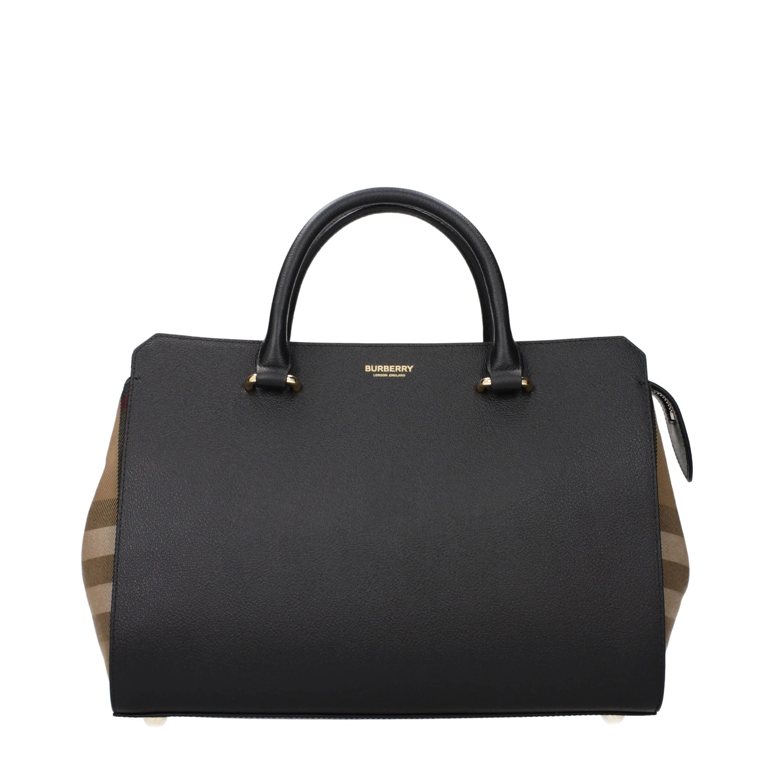 Burberry Black Leather Handbag