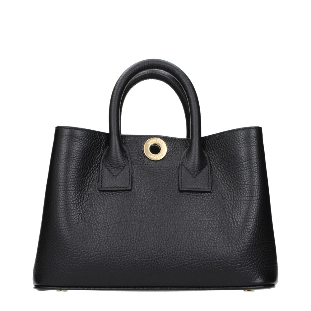 Burberry Black Leather Handbag