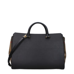 Burberry Black Leather Handbags