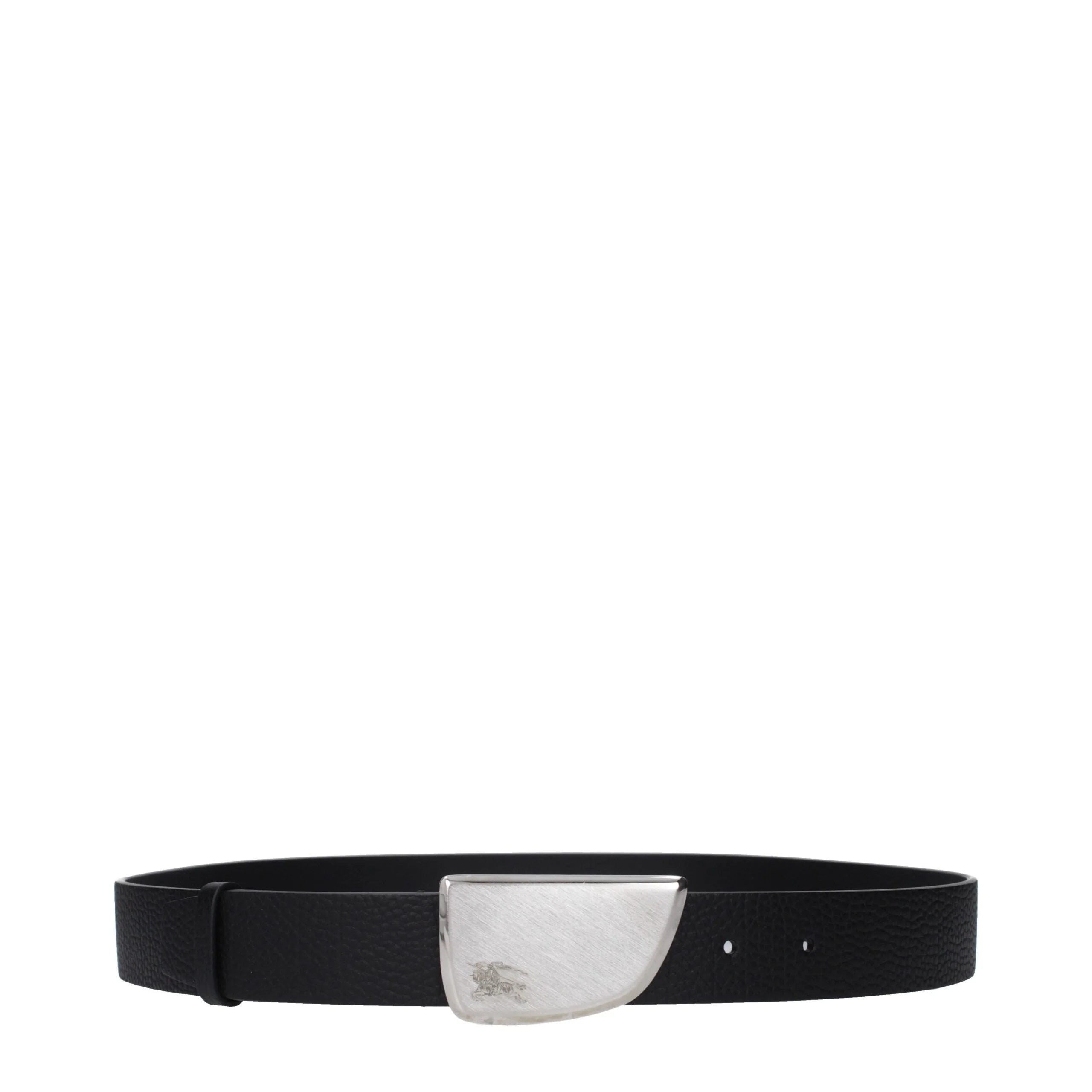Burberry Black Leather Regular Belt - 85 cm / 34 Inches