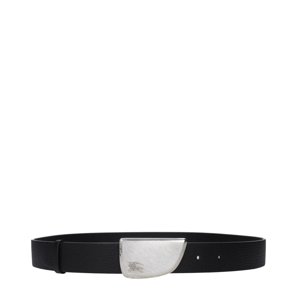 Burberry Black Leather Regular Belt - 85 cm / 34 Inches