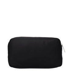 Burberry Black Nylon Clutch Bag