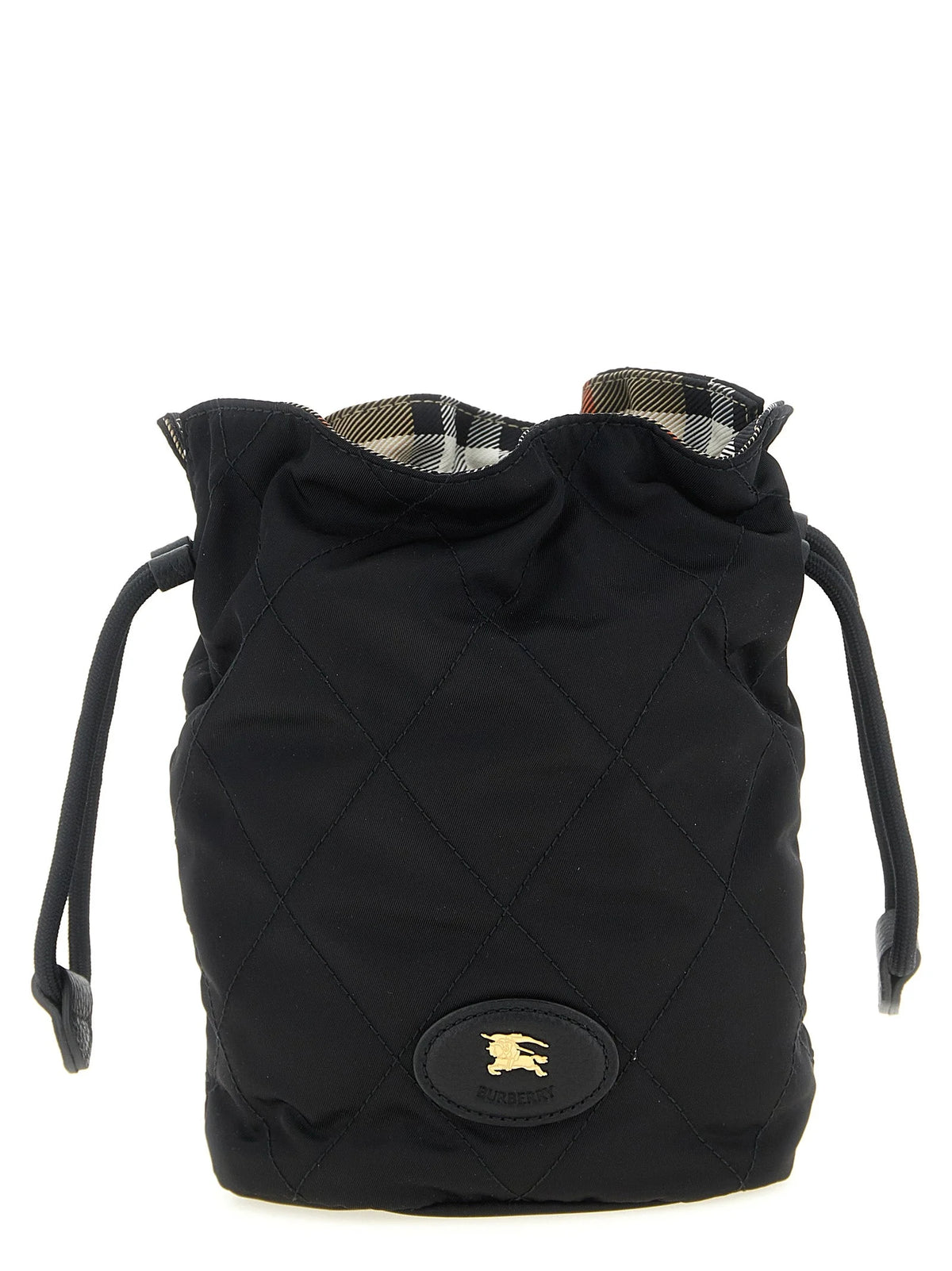 Burberry Black Polyamide Clutch Bag