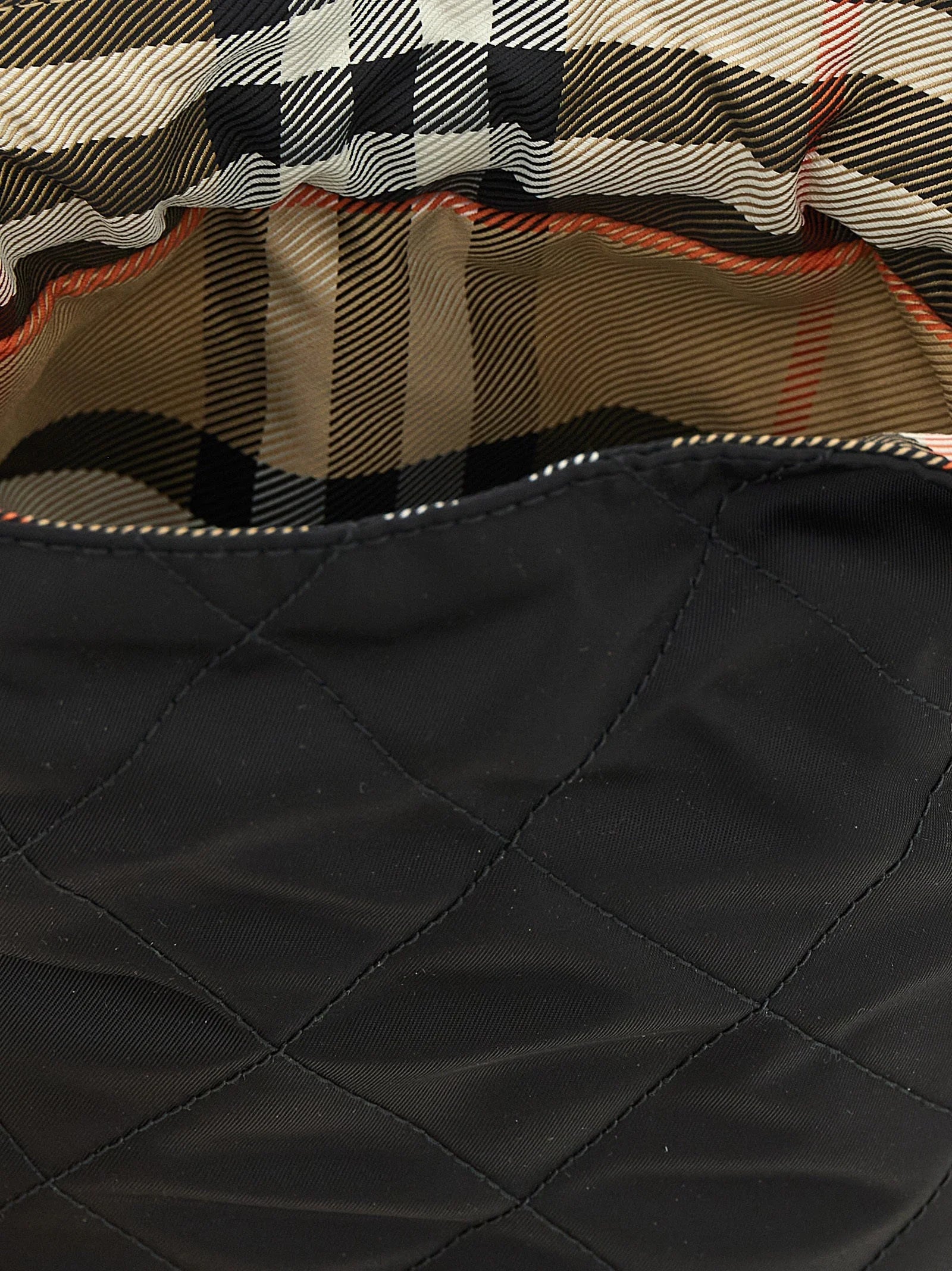 Burberry Black Polyamide Clutch Bag