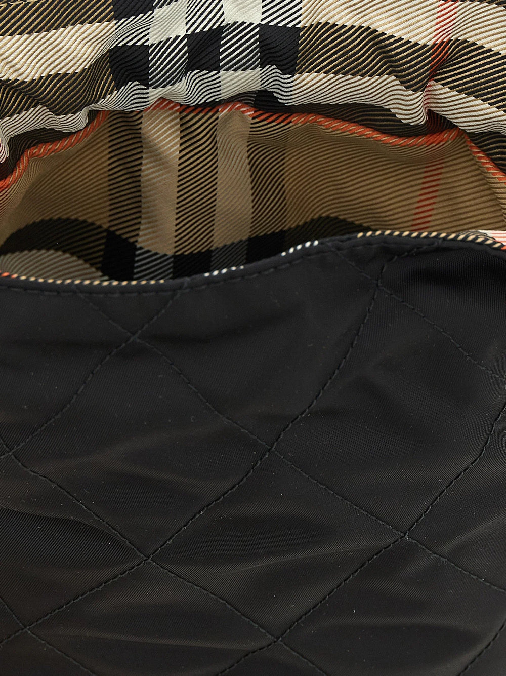 Burberry Black Polyamide Clutch Bag