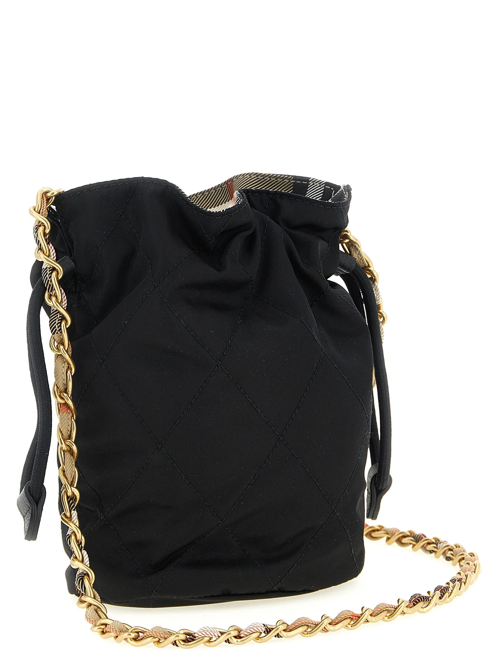 Burberry Black Polyamide Clutch Bag
