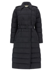 Burberry Black Polyamide Coat - XL
