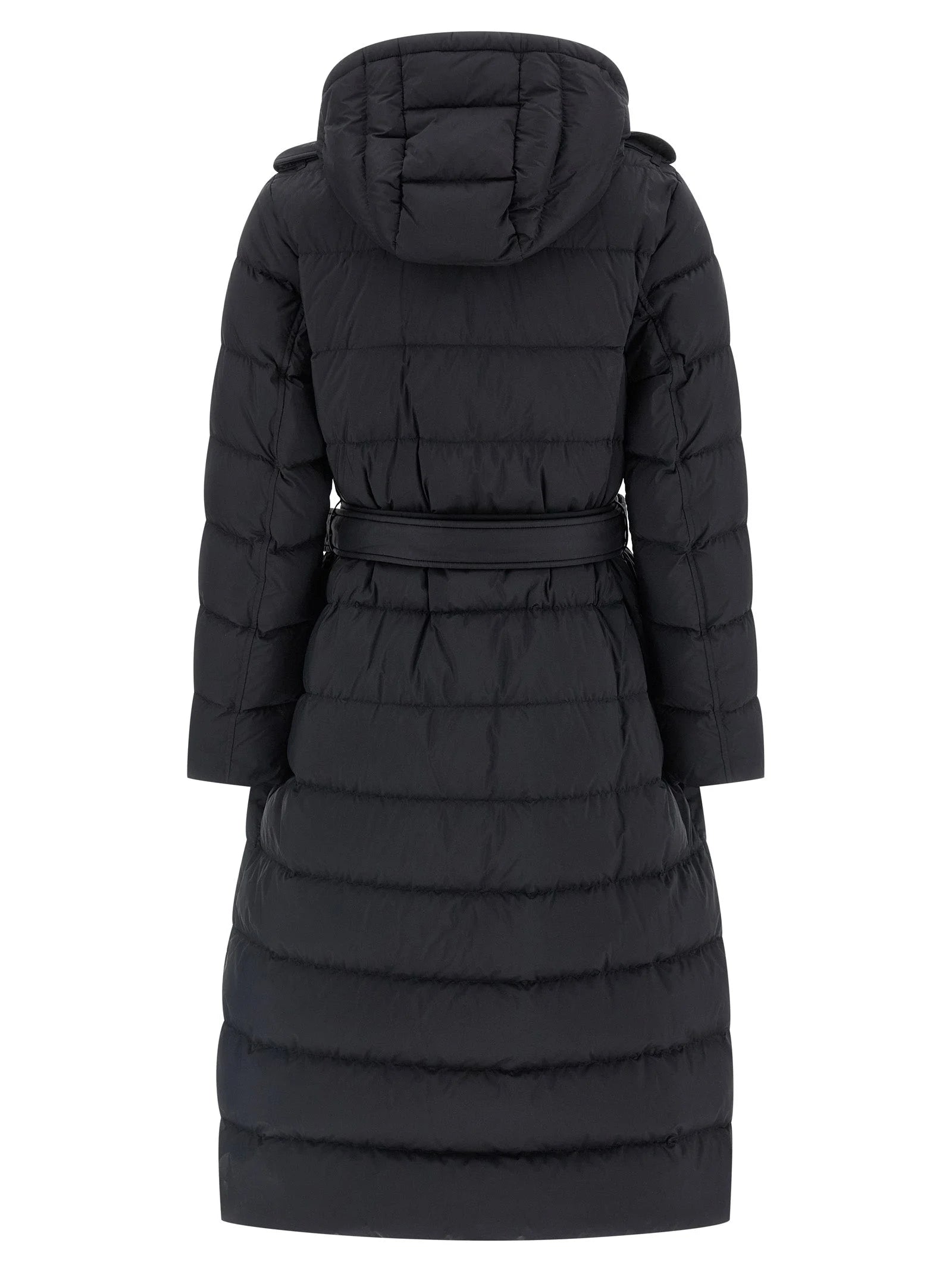 Burberry Black Polyamide Coat - XL