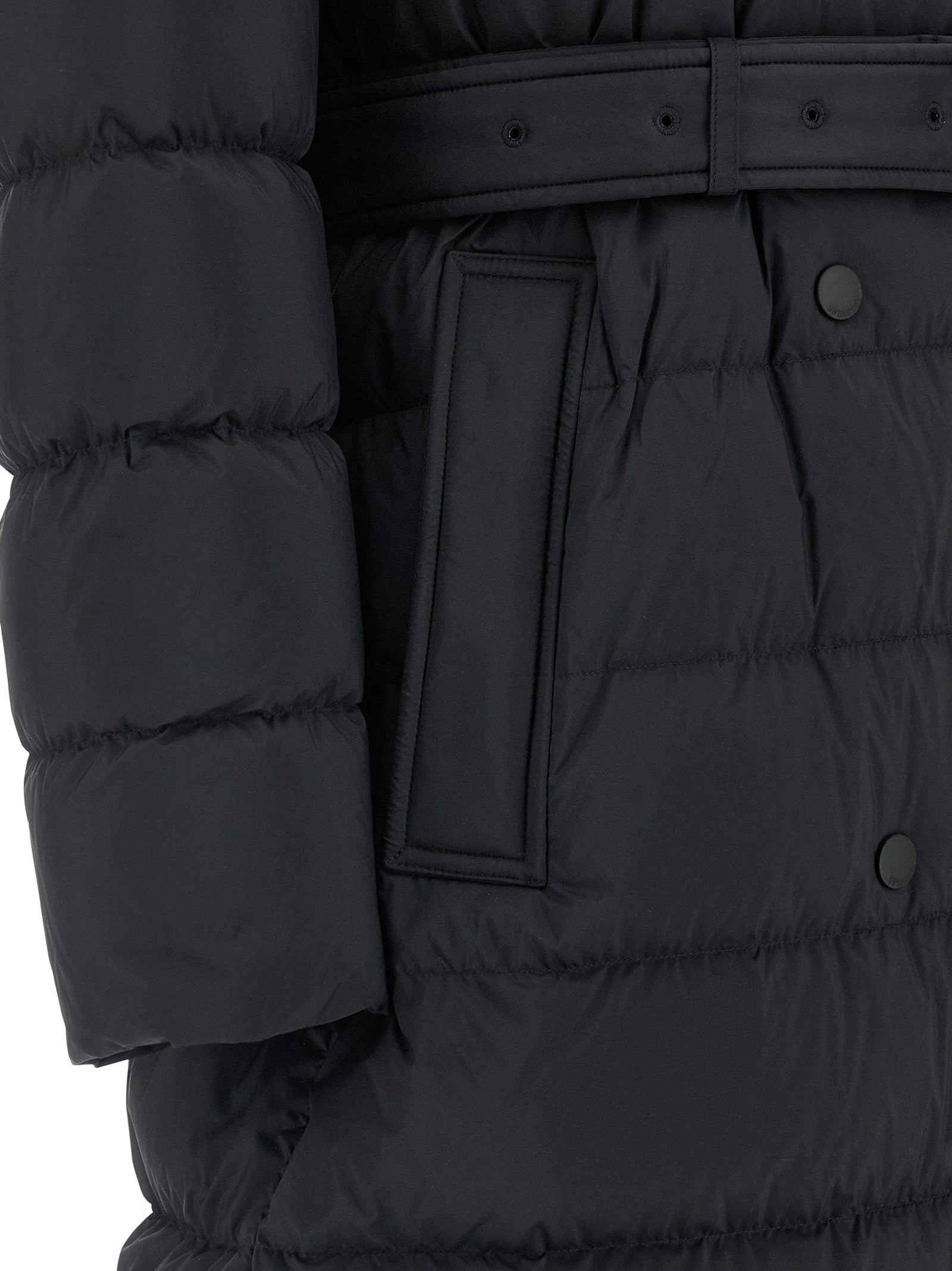 Burberry Black Polyamide Coat - XL
