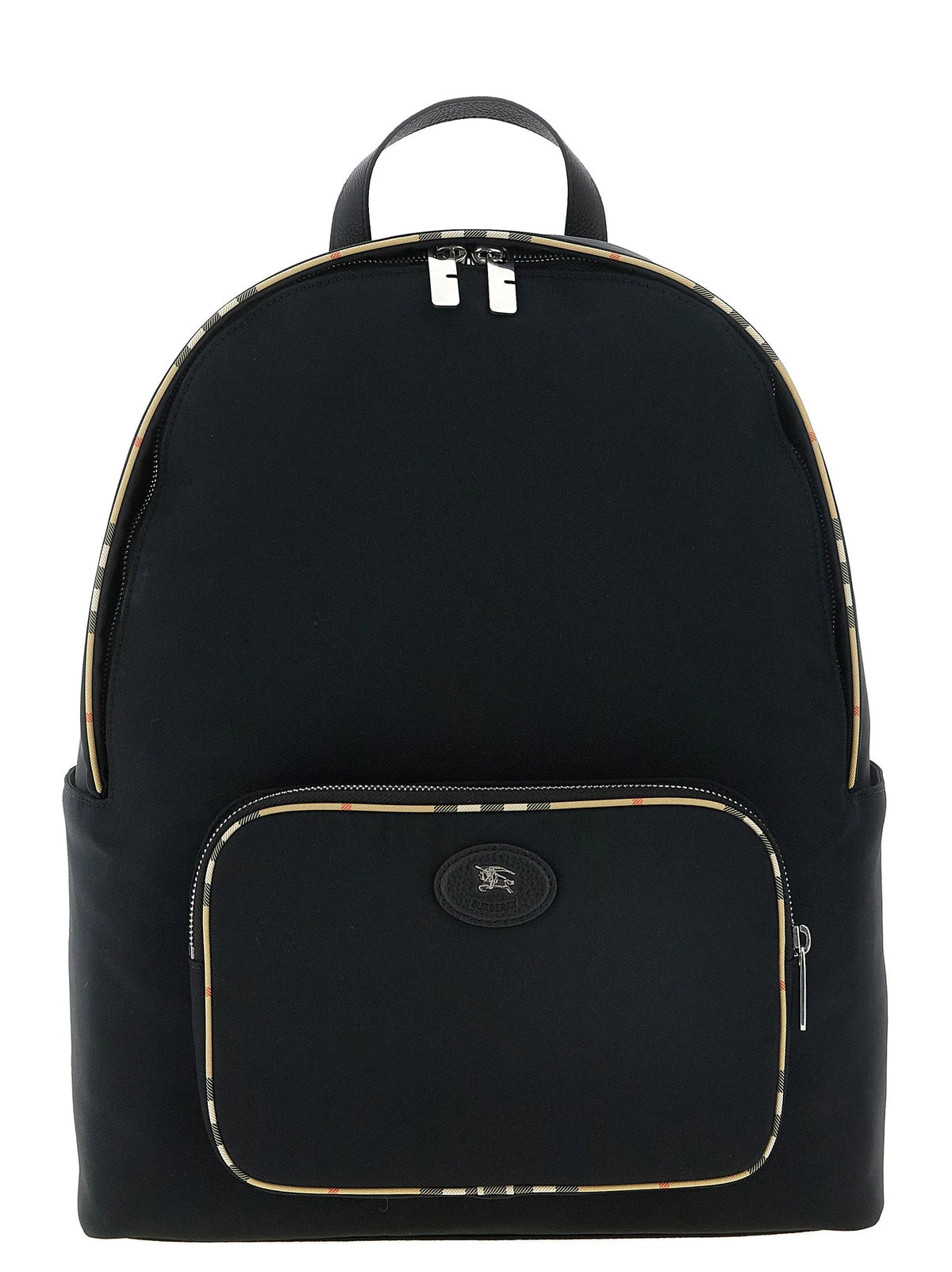 Burberry Black Polyester Backpack